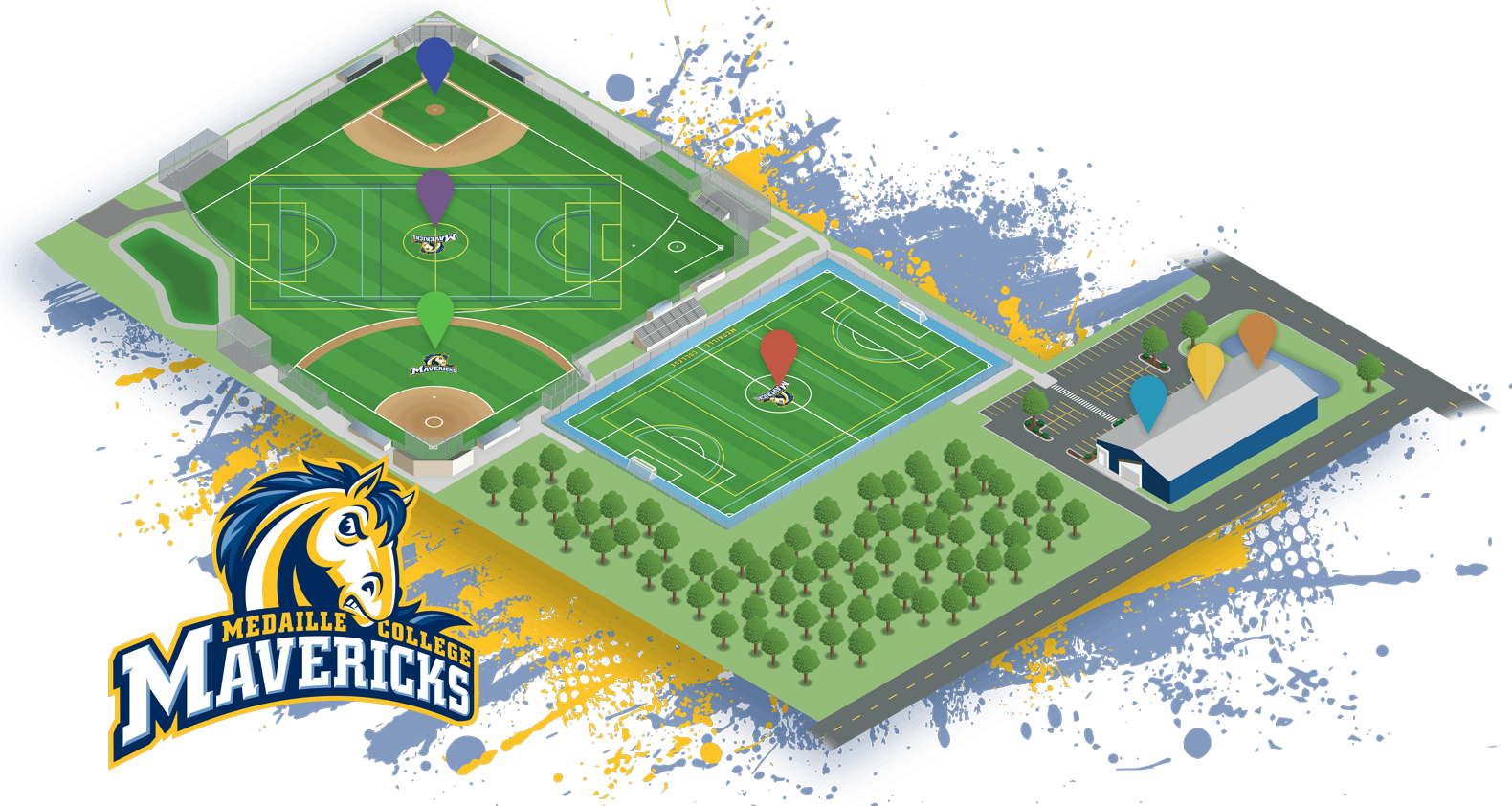 Medaille College Sports Complex facility map